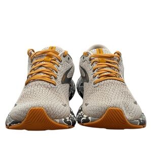 Brooks Ghost 15 Gray‎ and Orange Athletic Shoes with Cushioned Sole